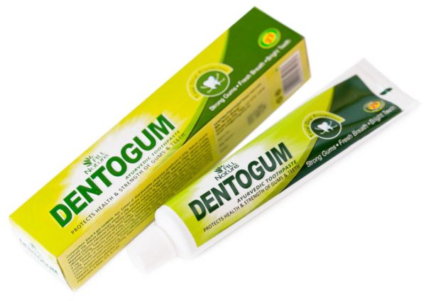 Зубна паста Дентогам 100 г Ayusri Dentogum Toothpaste - фото 1
