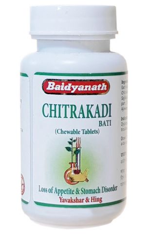 Читракади бати 80 табл Baidyanath Chitrakadi Bati - фото 1