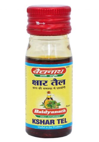 Капли ушные Кшар Тейл 25 мл Baidyanath Kshar Tel - фото 1