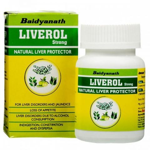 Ліверол Стронг 50 табл Baidyanath Liverol Strong - фото 1