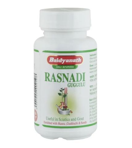 Раснаді Гуггул 80 табл Baidyanath Rasnadi Guggulu - фото 1