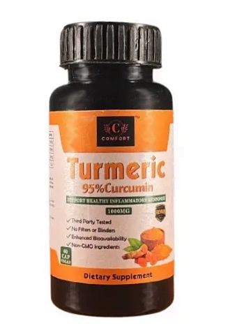 Куркумін Індійський 95% 60 капс Comfort Turmeric curcumin - фото 1