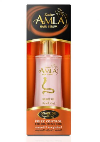 Сироватка для кучерявого волосся 50 мл Dabur Amla Hair Serum Frizz Control - фото 1