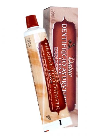 Зубна паста Гвоздика 100 г Dabur Herbal Toothpaste Clove - фото 1