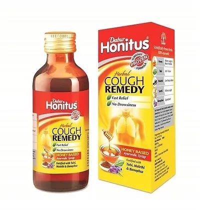 Хонитус сироп от кашля 100 мл Dabur Honitus Herbal Cough Remedy - фото 1