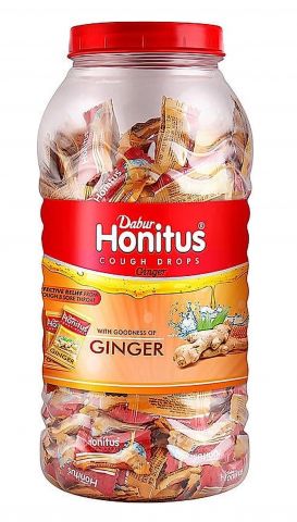Хонітус льодяники від кашлю 300 шт Dabur Honitus Lozenges 300 - фото 1