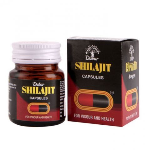 Шиладжит Мумиё 30 капс Dabur Shilajit Capsules 30 caps - фото 1