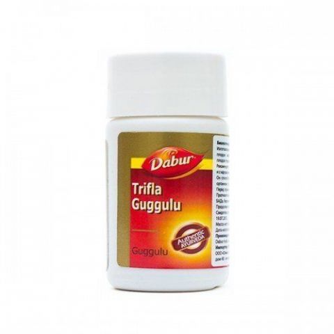 Тріфала Гуггул Dabur Trifla Guggulu 80 tab - фото 1