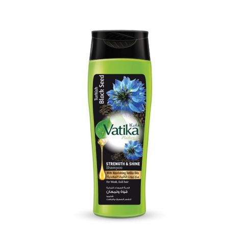 Шампунь с черным тмином для сильных и блестящих волос 200 мл Dabur Vatika Black Seed Shampoo - фото 1
