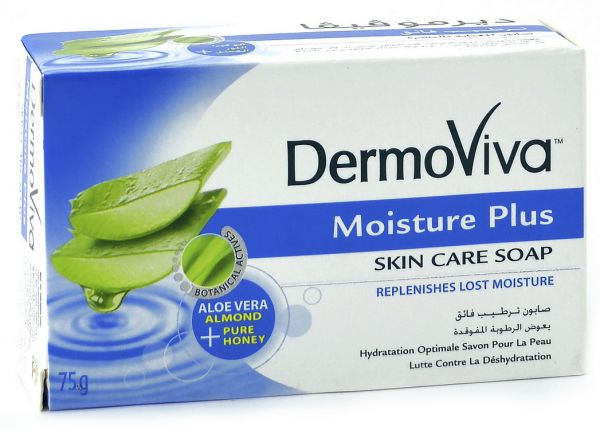 Мило зволожуюче 75 г Dabur Vatika DermoViva Moisturising Soap - фото 1