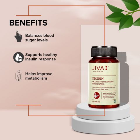 Диатрин 120 табл Jiva Ayurveda Diatrin 120 tab - фото 4