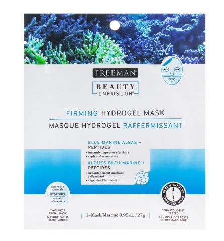 Маска-гидрогель Синие морские водоросли и Пептиды 27 г Freeman Firming Hydrogel Mask Blue Marine Algae + Peptides - фото 1