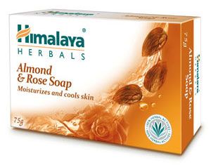 Мило зволожуюче Мигдаль і Роза 125 г Himalaya Herbals Almond & Rose Soap - фото 1