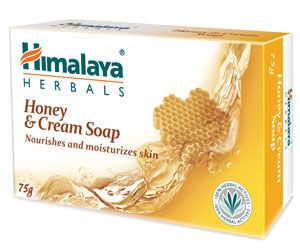 Мило поживне медово-вершкове 125 г Himalaya Herbals Honey & Cream Soap - фото 1