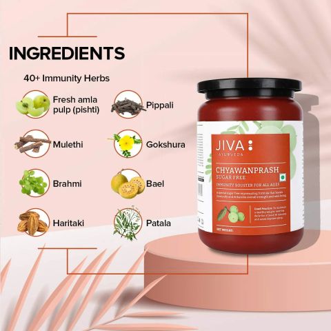 Чаванпраш без цукру 500 г Jiva Sugar Free Chyawanprash - фото 3