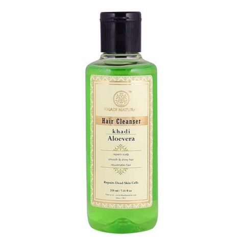 Шампунь Алое Вера 210 мл Khadi Natural Aloevera Hair Cleanser - фото 1