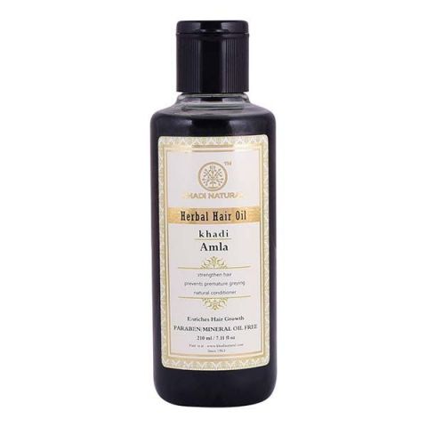 Олія для волосся Амла 210 мл Khadi Natural Hair Oil Pure Amla - фото 1