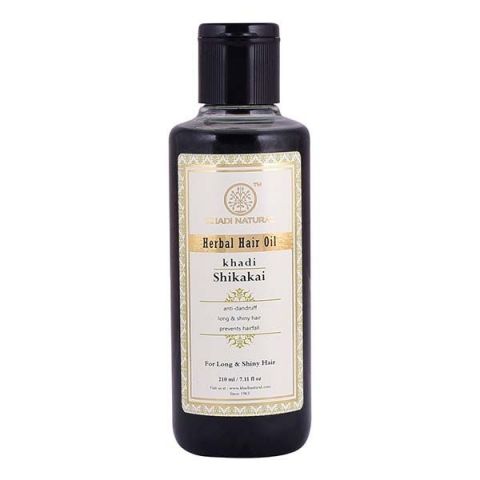 Олія для волосся Шикакай 210 мл Khadi Natural Herbal Hair Oil Shikakai - фото 1