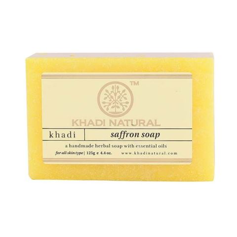 Мило Шафран 125 г Khadi Natural Saffron Soap - фото 1