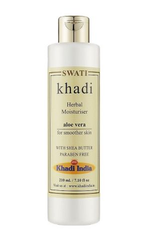 Лосьйон для тіла зволожуючий Алое вера 210 мл Khadi Swati Herbal Moisturising Lotion Alovera - фото 1