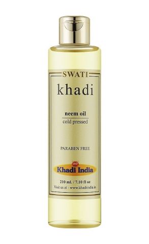 Олія Нім 210 мл Khadi Swati Herbal Neem Oil - фото 1