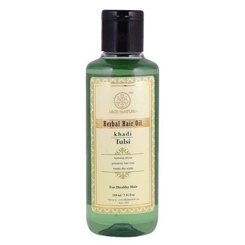Олія для волосся Туласі 210 мл Khadi Natural Tulsi Hair Oil - фото 1