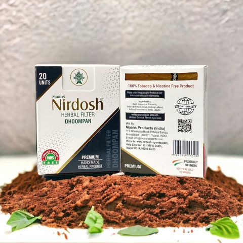 Нирдош Премиум 20 шт Maans Nirdosh Herbal Dhoompan Premium - фото 2