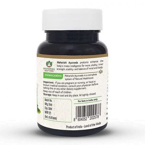 Ашвагандха 60 табл Maharishi Ayurveda Organic Ashwagandha - фото 2