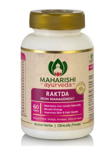 Рактда 60 табл Maharishi Ayurveda Raktda - фото 1