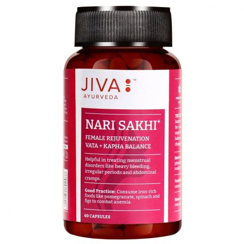 Нари сакхи (тоник для женщин) 60 капс Jiva Ayurveda Nari Sakhi 60 cap - фото 1