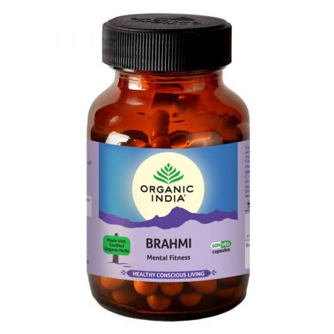 Брахмі 60 капс Organic India Brahmi 60 caps - фото 1