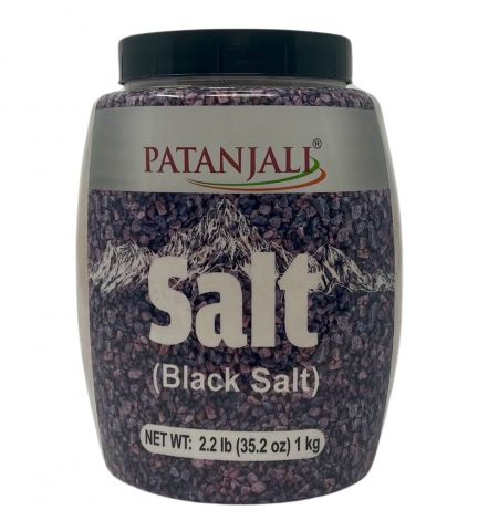 Чорна камʼяна сіль 1 кг Patajali Black Salt - фото 1