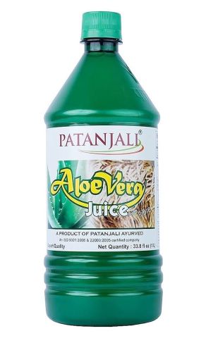 Сок Алоэ Вера с мякотью 1 л Patanjali Aloevera Juice with Fiber - фото 1