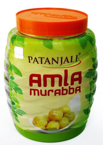 Амла Мурабба - Амла в сиропе из сахарного тростника 1 кг Patanjali Amla Murabba - фото 1