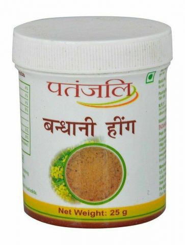 Асафетіда 45% мелена 25 г Patanjali Compounded Asafoetida - фото 1