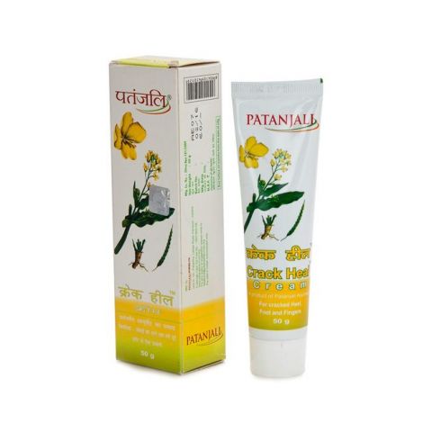 Крем загоювальний для ніг 50 г Patanjali Crack Heal cream 50 g - фото 1