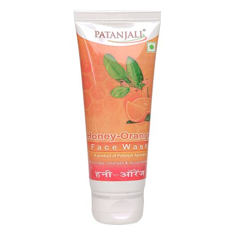 Гель для вмивання Мед Апельсин 60 г Patanjali Honey Orange Face Wash - фото 1