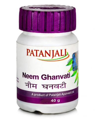 Ним Гханвати 60 табл Patanjali Neem Ghanvati - фото 1