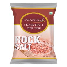 Рожева камʼяна сіль 1 кг Patanjali Pink Salt - купити в інтернет-магазині