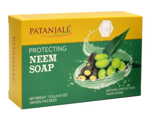 Мило захисне Нім 125 г Patanjali Protecting Neem Soap - фото 1