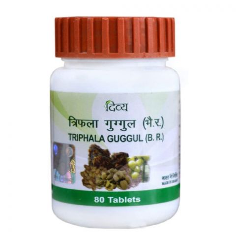 Трифала Гуггул 80 табл Patanjali Triphala Guggul 80 tab - фото 1
