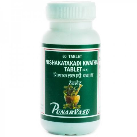 Нишакатакади Кватха 100 табл Punarvasu Nishakatakadi Kwatha Tablet - фото 1