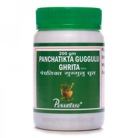 Панчатікта Гуггул Гхріта 200 г Punarvasu Panchatikta Guggulu Ghrita - фото 1