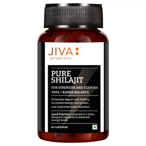 Шиладжит 60 капс Jiva Ayurveda Shilajeet 60 cap - фото 1