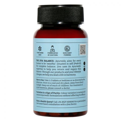 Сліп Велл 120 табл Jiva Ayurveda Sleep Well 120 tab - фото 2