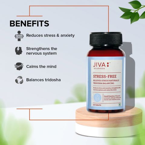 Стресс фри 120 табл Jiva Stress-free Tablets - фото 4