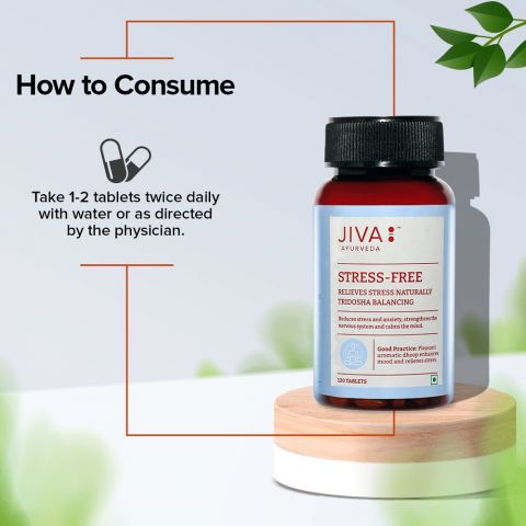 Стресс фри 120 табл Jiva Stress-free Tablets - фото 7