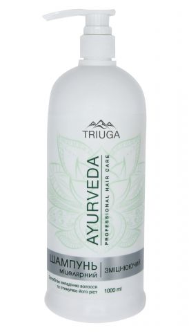 Мицеллярний шампунь Зміцнюючий 1000 мол Triuga Ayurveda Professional Hair Care - фото 1